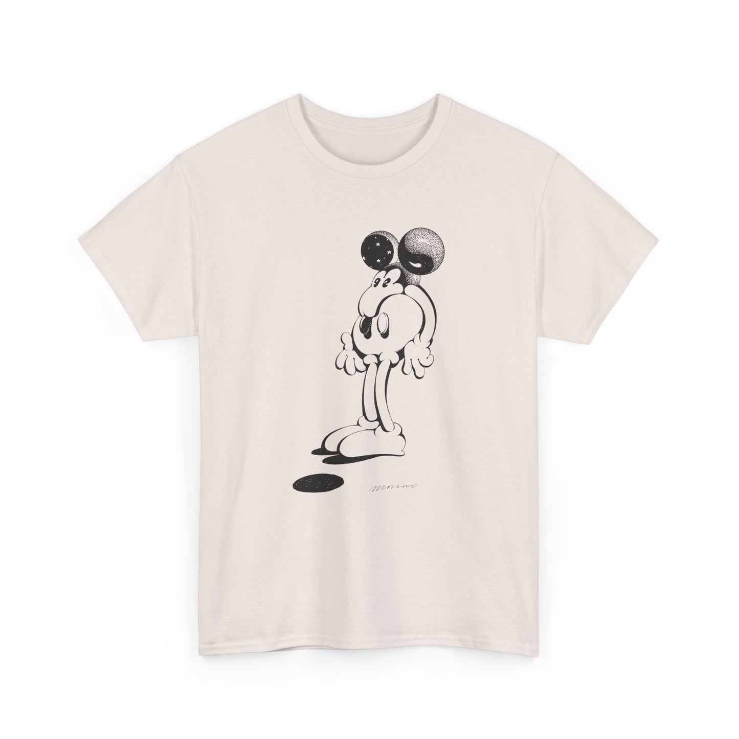 1968 illustration victor moscoso's cosmic mickey tshirt