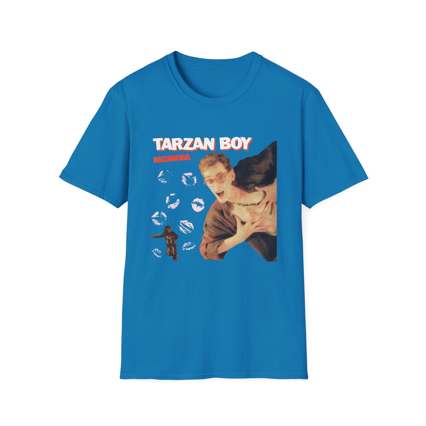 1985 tarzan boy single by baltimora tshirt