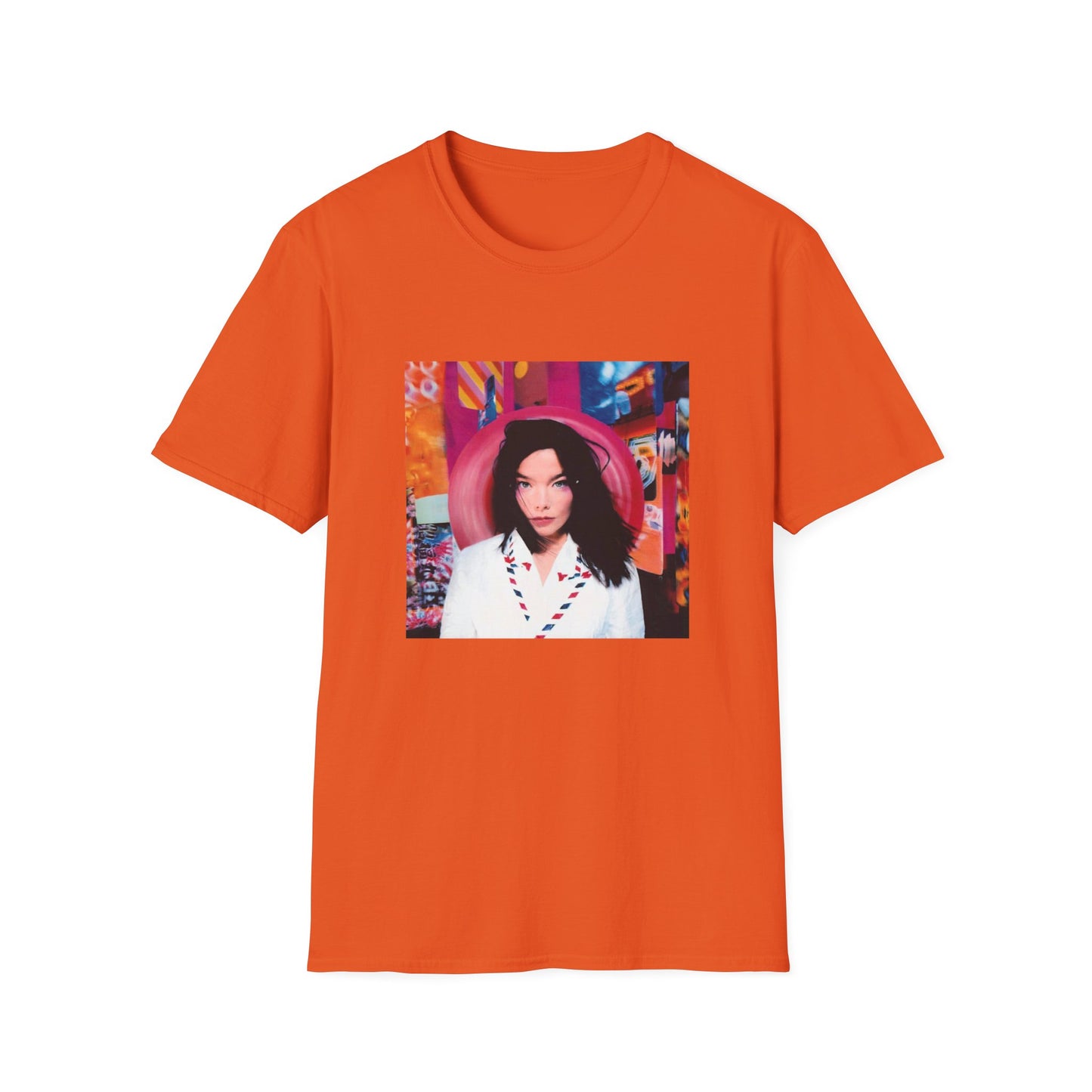 bjork 1995 post album tshirt