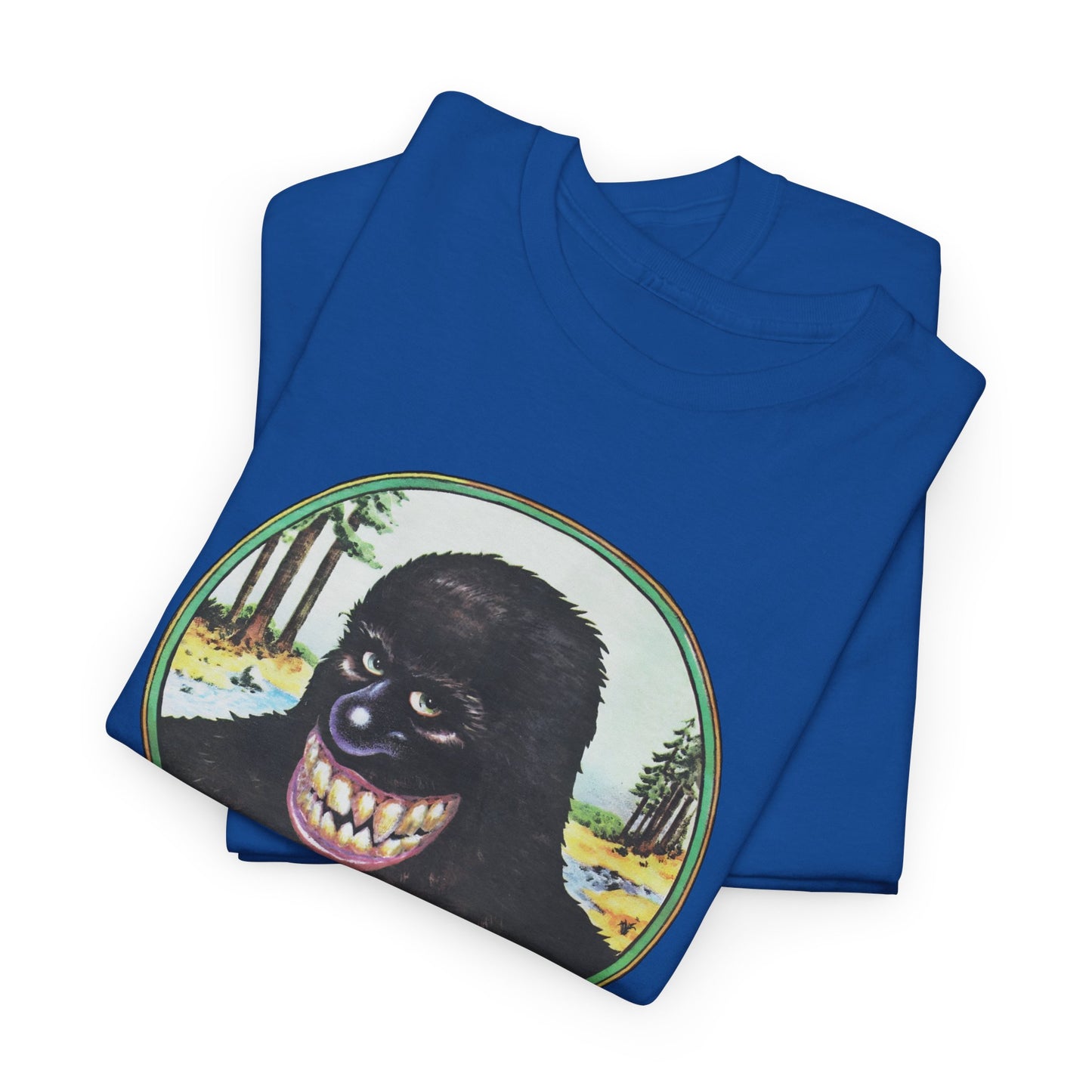 1970s bigfoot vintage graphic custom reproduction tshirt