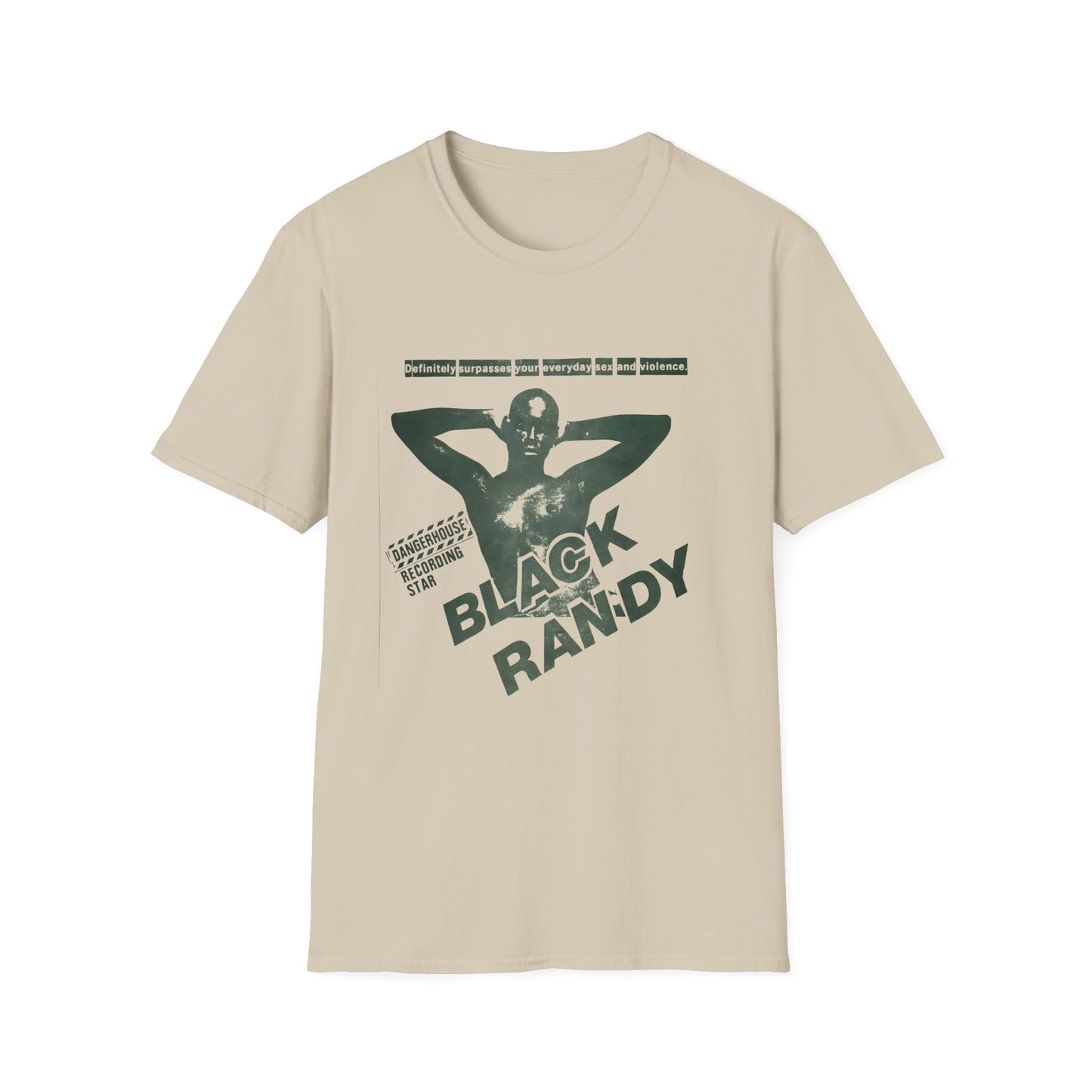 black randy & the metrosquad show poster tshirt
