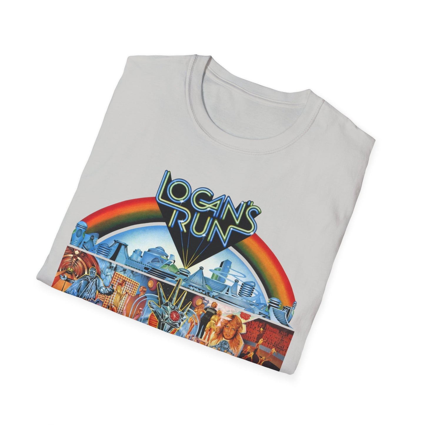 logan's run movie poster tshirt