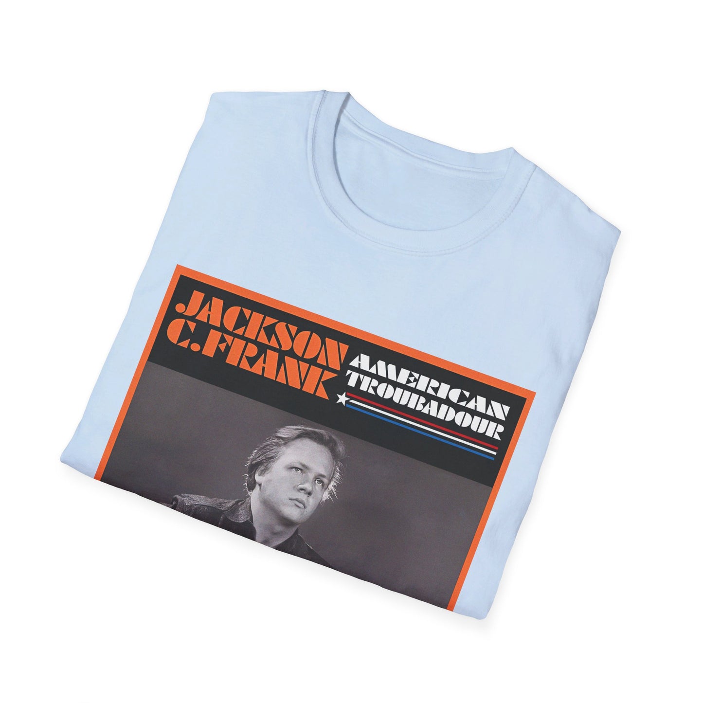 jackson c. frank american troubadour tshirt