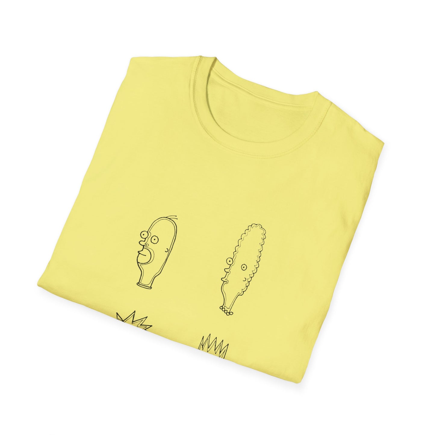 original drawing. simpsons fan art. bart lisa marge and homer tshirt
