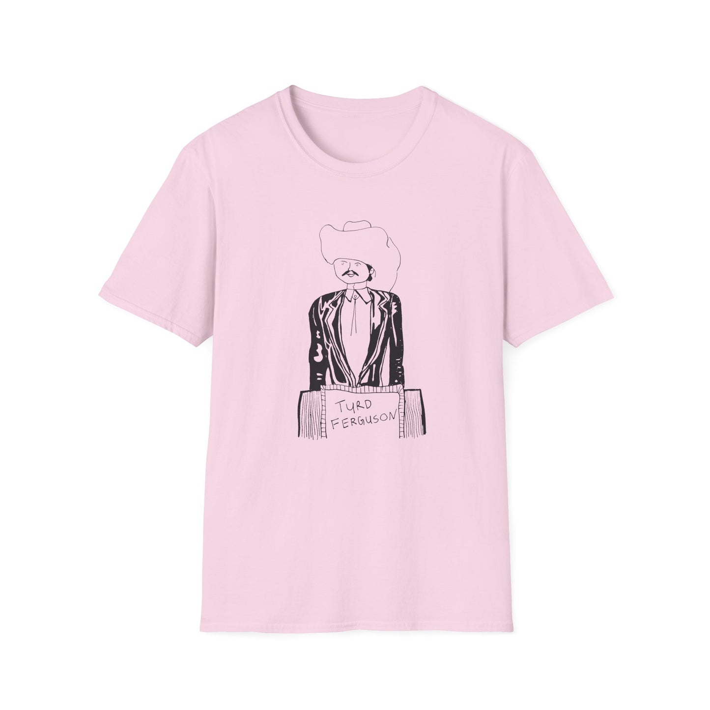 original drawing norm macdonald as turd ferguson on snl fan art tshirt