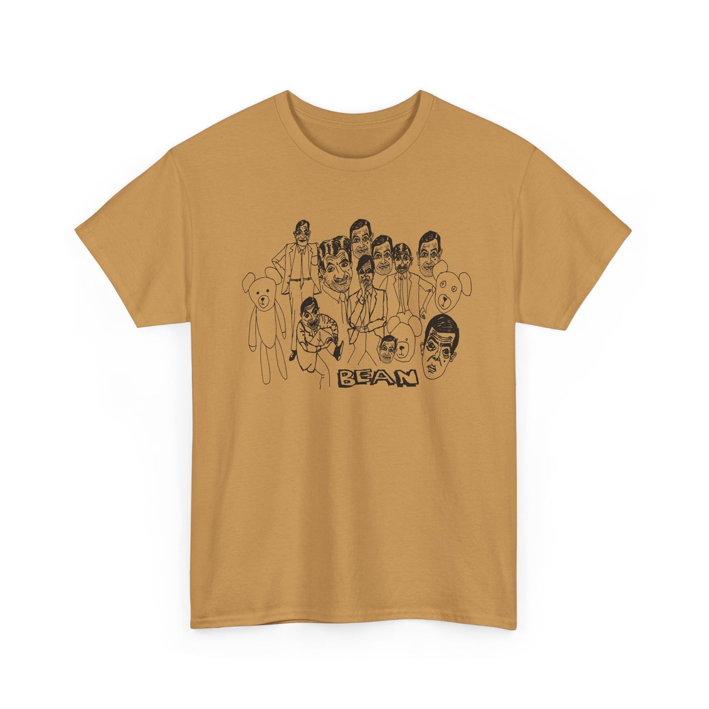 scary bean original drawing tshirt