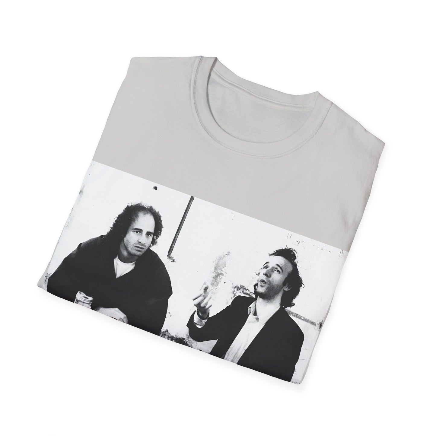 steven wright and roberto benigni from coffee and cigarettes tshirt