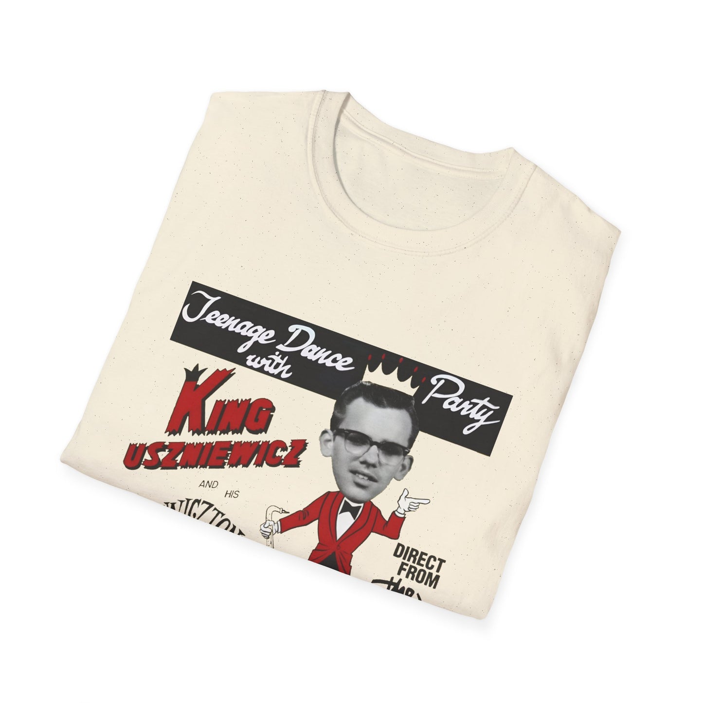 king uszniewicz and his uszniewicztones tshirt