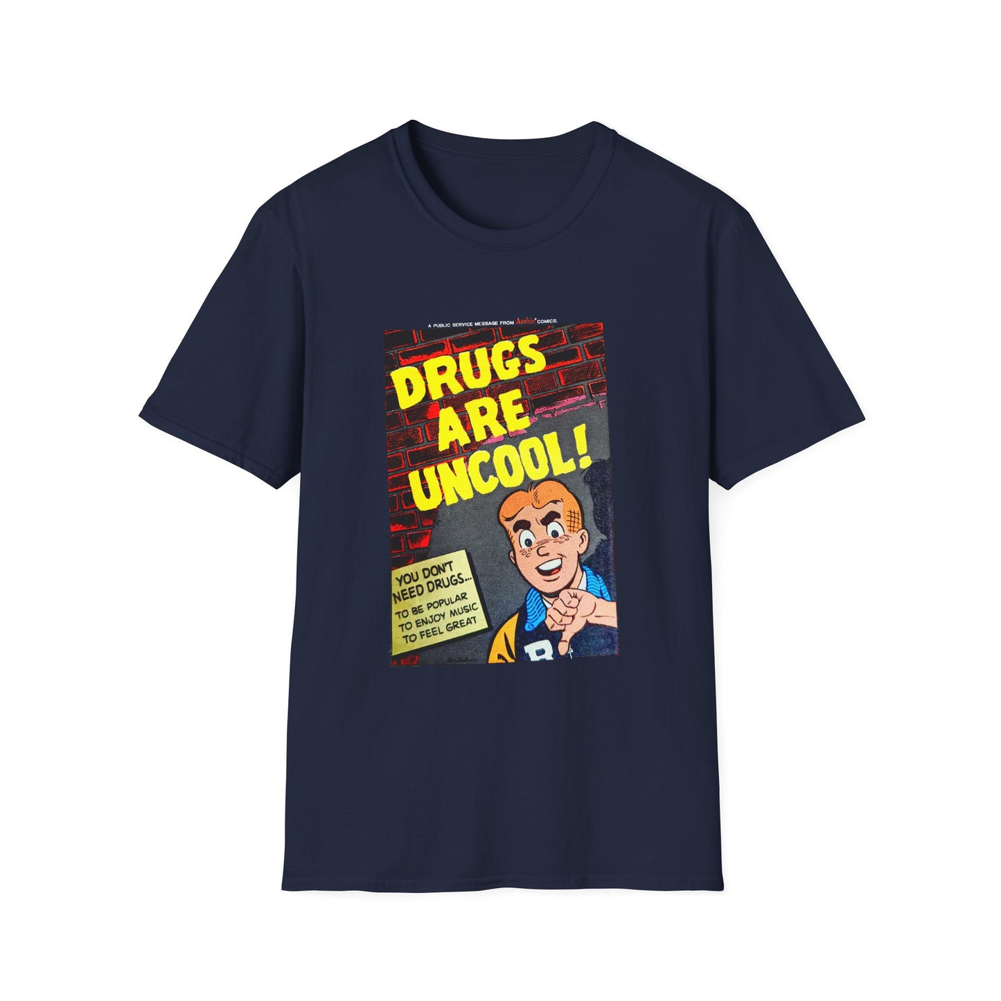 archie comics drugs are uncool tshirt