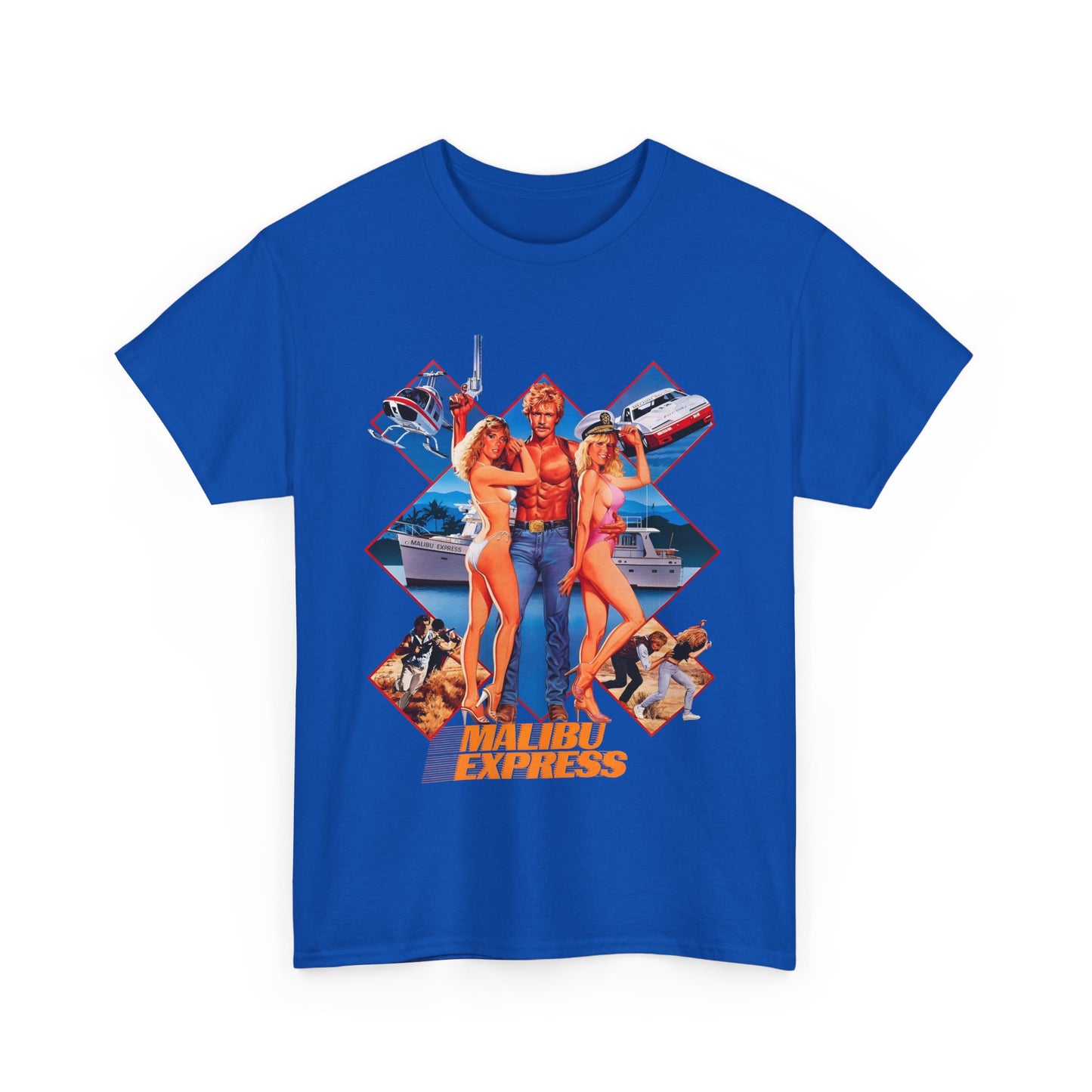 1985 malibu express movie poster tshirt