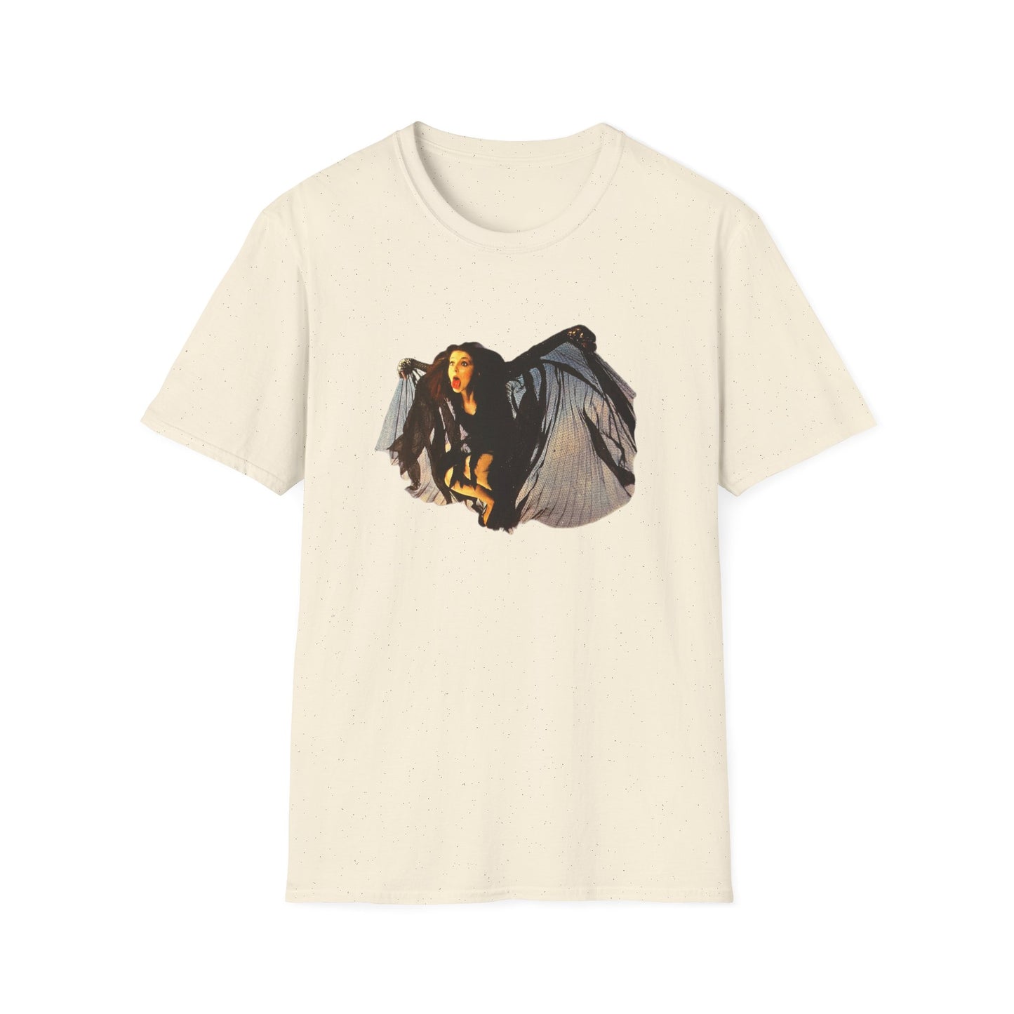 kate bush as a bat on never for ever tshirt