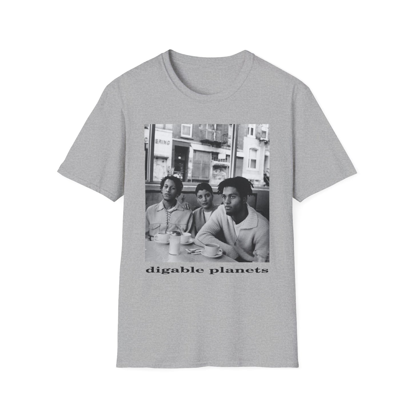 digable planets in a cafe tshirt