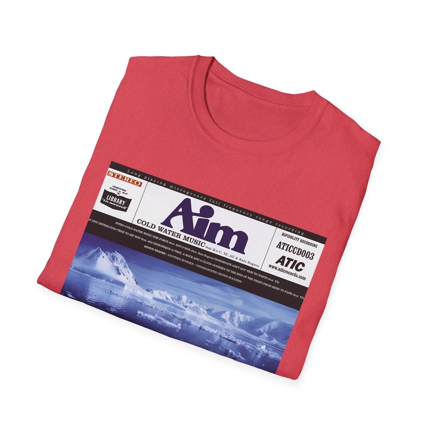 aim 1999 cold water music album tshirt