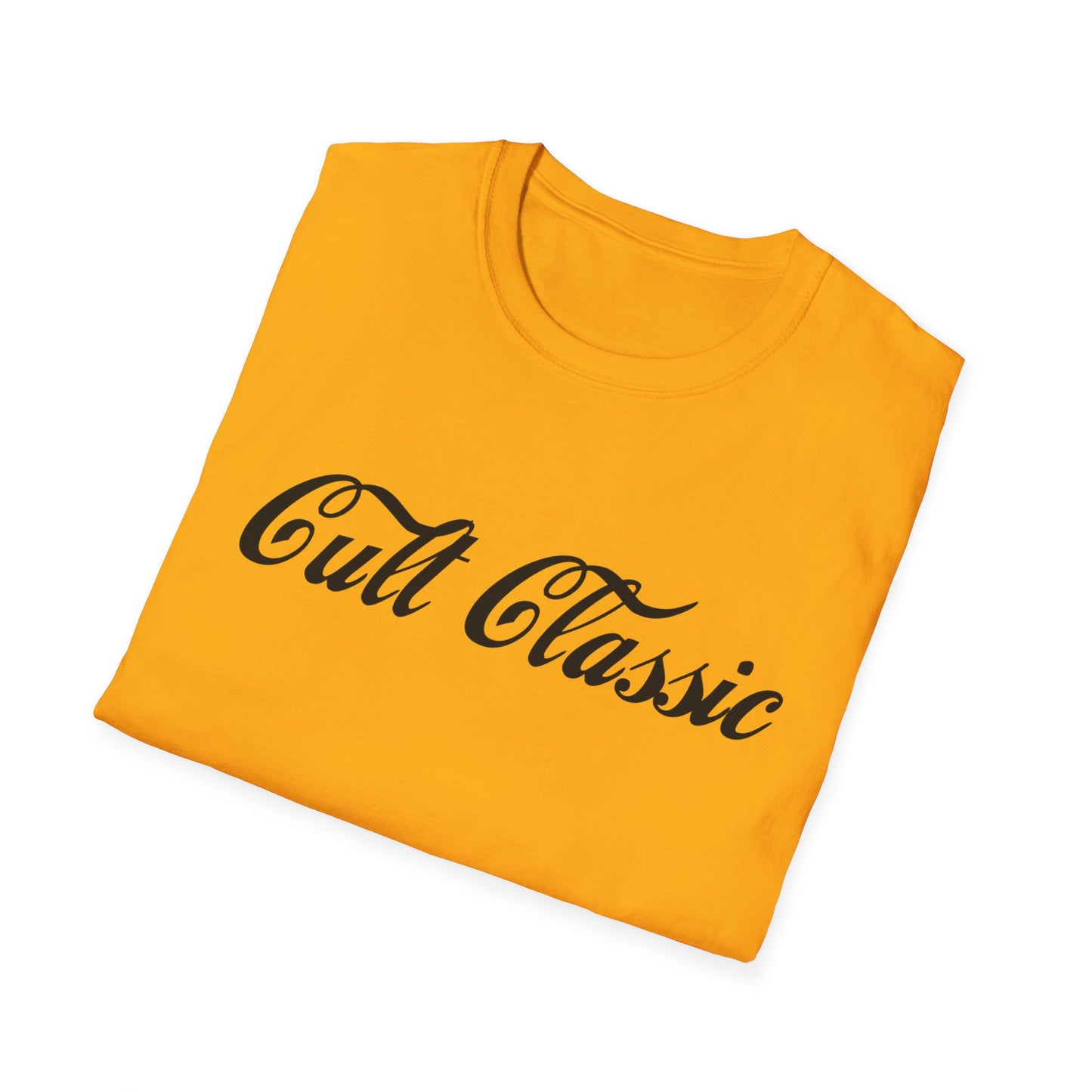 cult classic in cola font tshirt