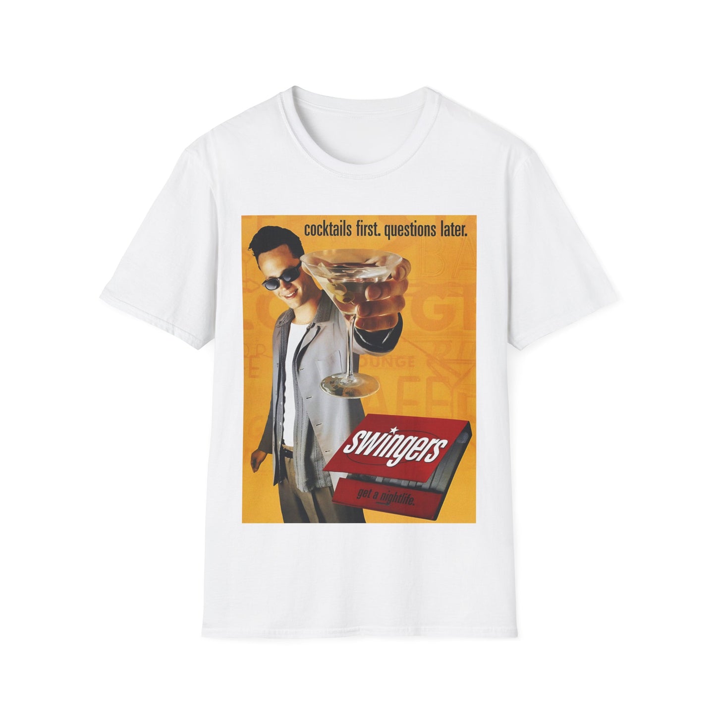 swingers 1996 comedy classic movie alternate poster tshirt