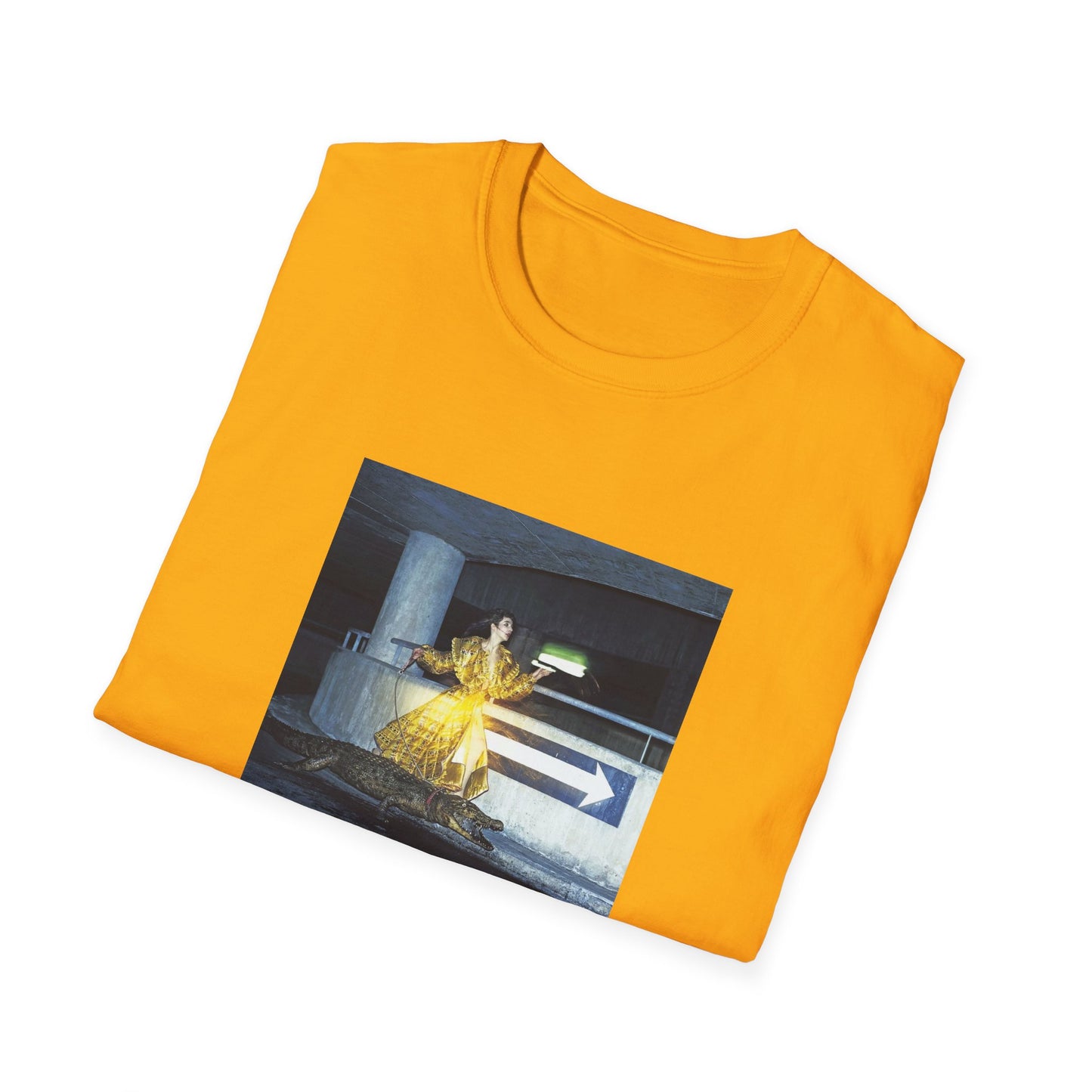 kate bush walking a crocodile in fong leng through the barbican car park tshirt