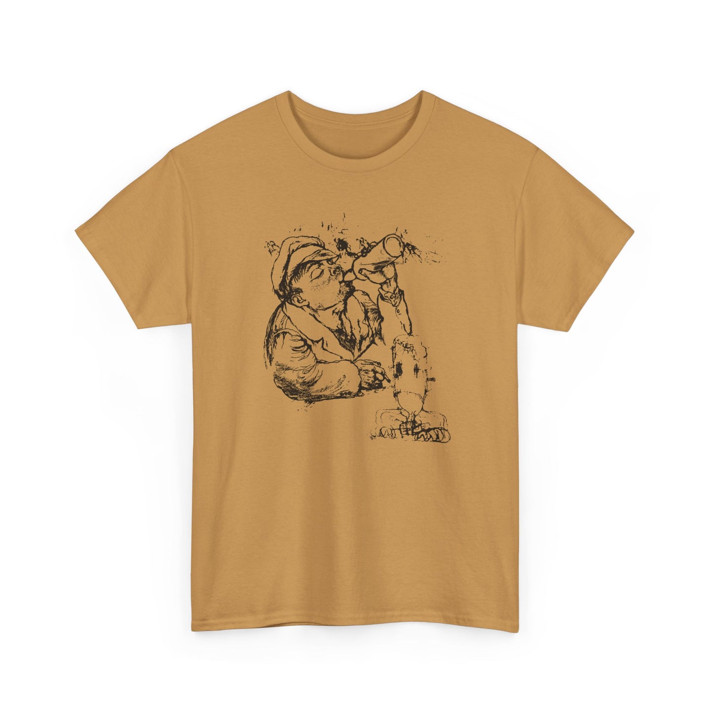 george grosz wodkadrinker and stickmen 1950 illustration tshirt