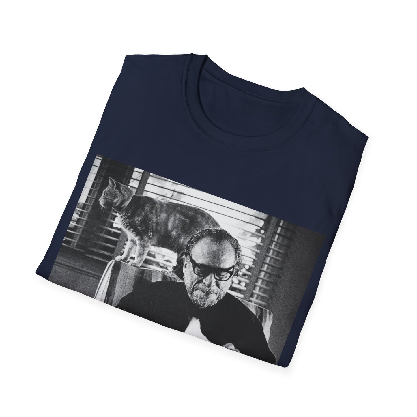 bukowski and butch the cat tshirt