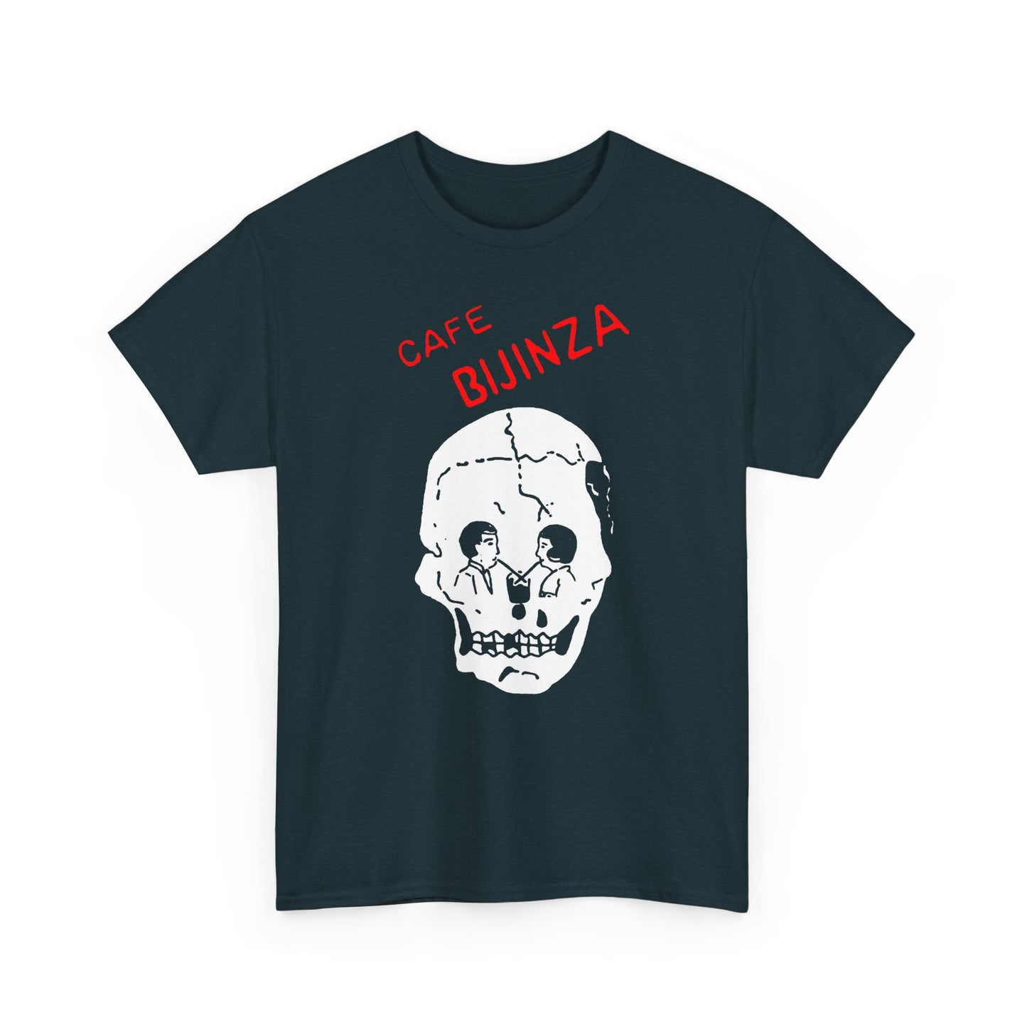 vintage japanese matchbox art cafe bijinza reproduction tshirt