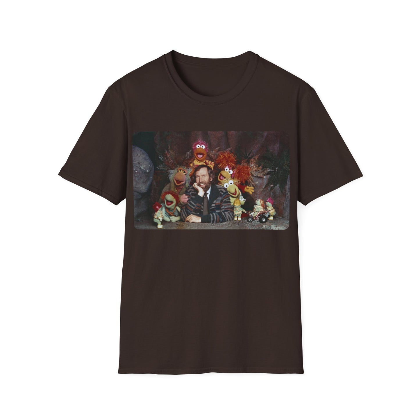 jim henson and the fraggles photo tshirt