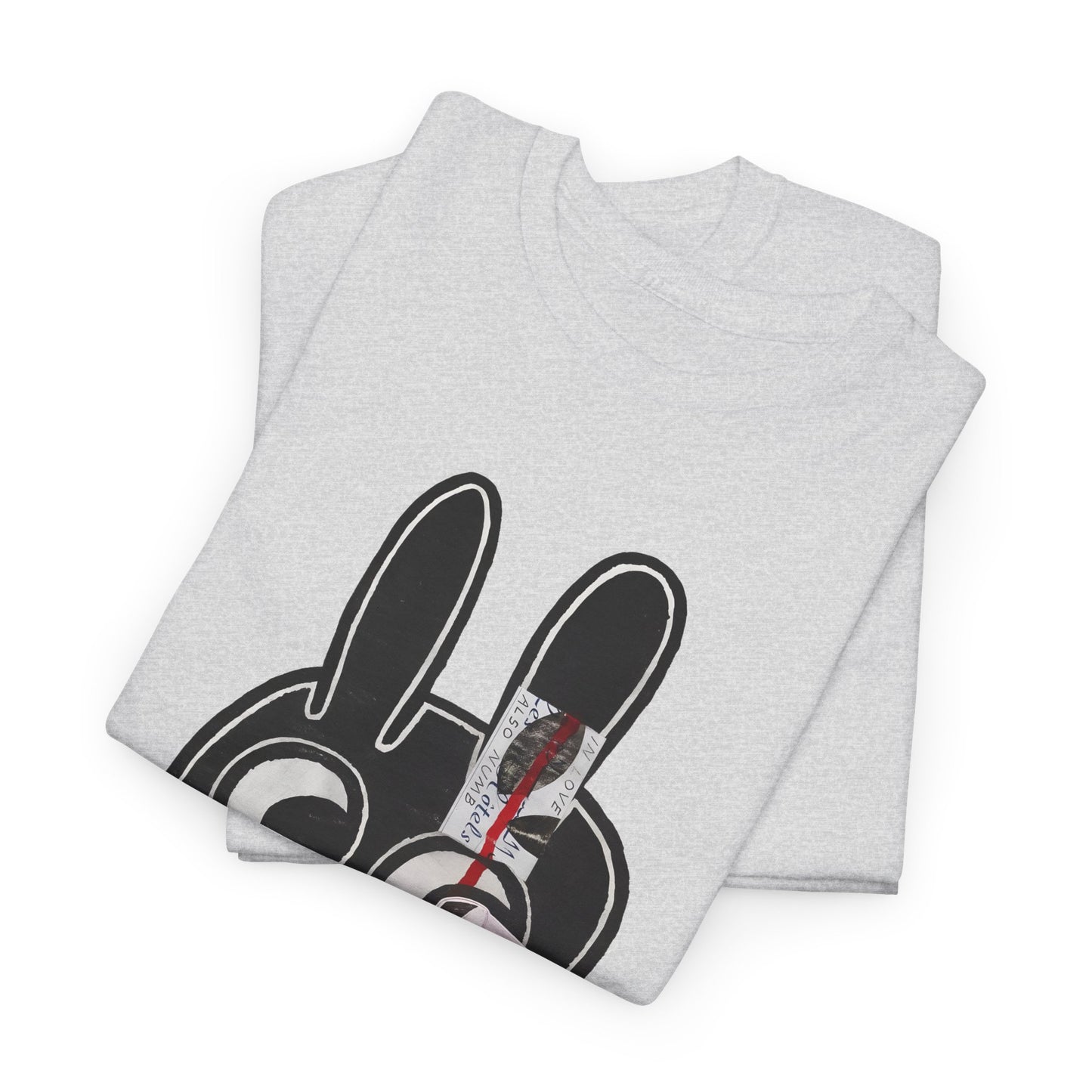 1977 blood by ray johnson reproduction tshirt