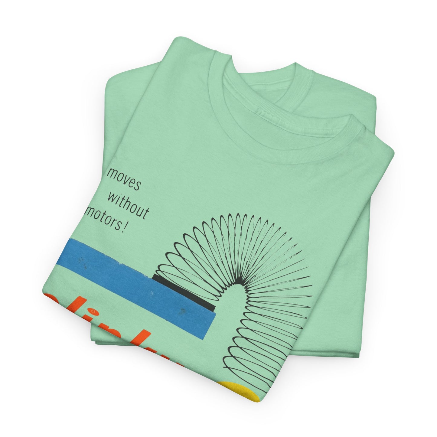 slinky 1960s vintage packaging tshirt
