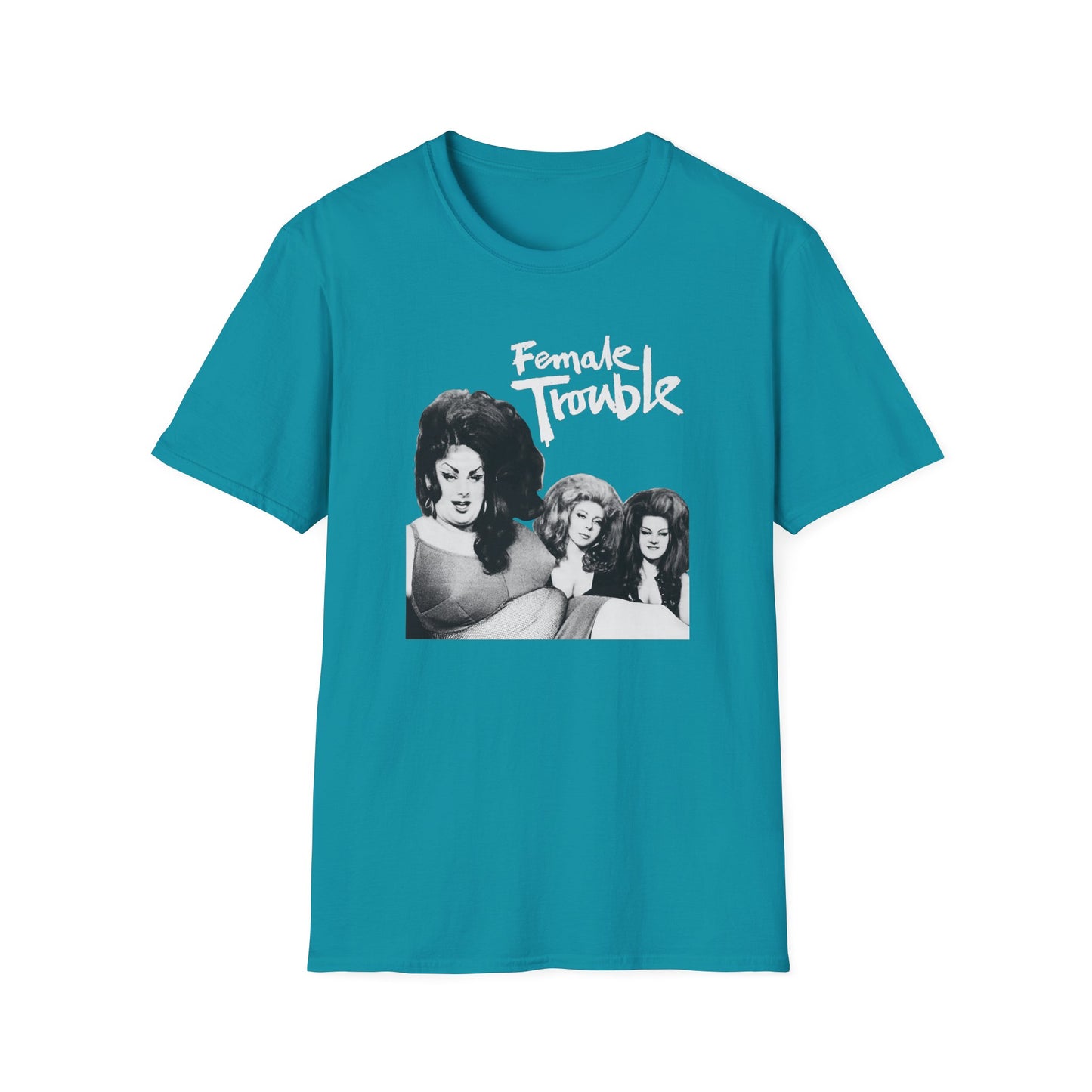 1974 comedy crime movie by john waters female trouble movie poster tshirt