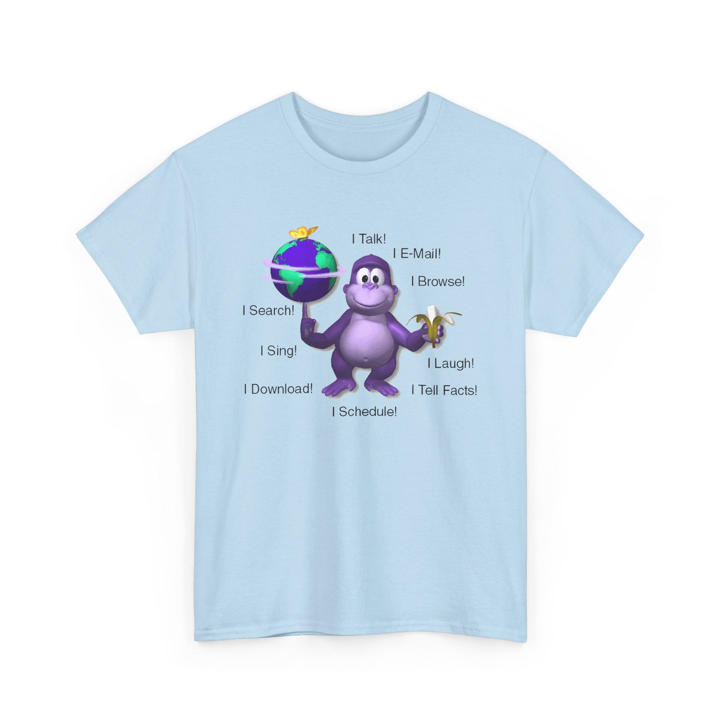 bonzibuddy evil freeware virtual assistant tshirt