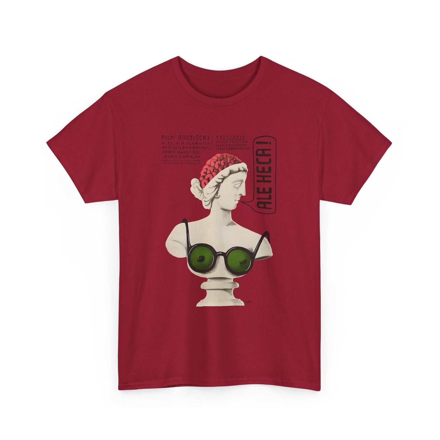 1975 soviet film au-u! polish movie poster by jerzy flisak reproduction tshirt