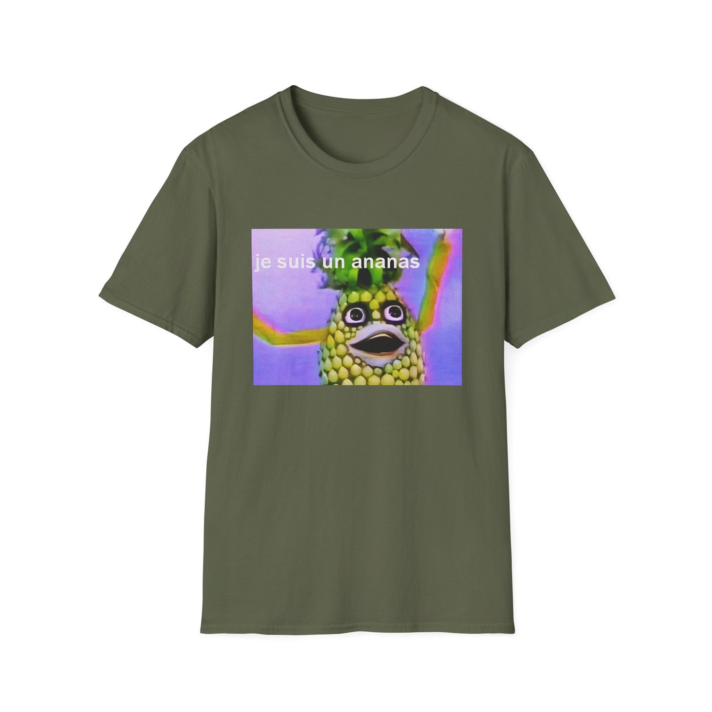 je suis un ananas téléfrançais! (i am a pineapple) TSHIRT