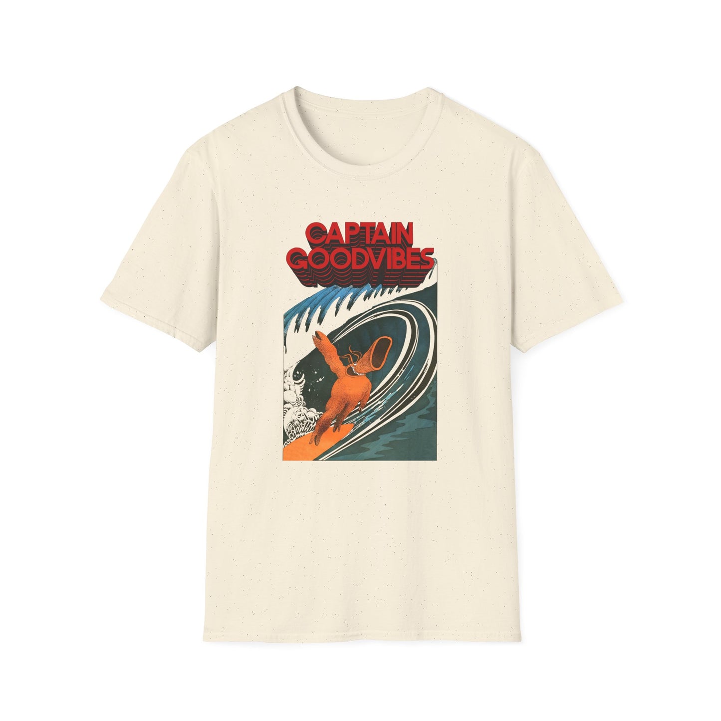 1975 underground australian surf comic illustration by tony edwards re colourized reproduction tshirt