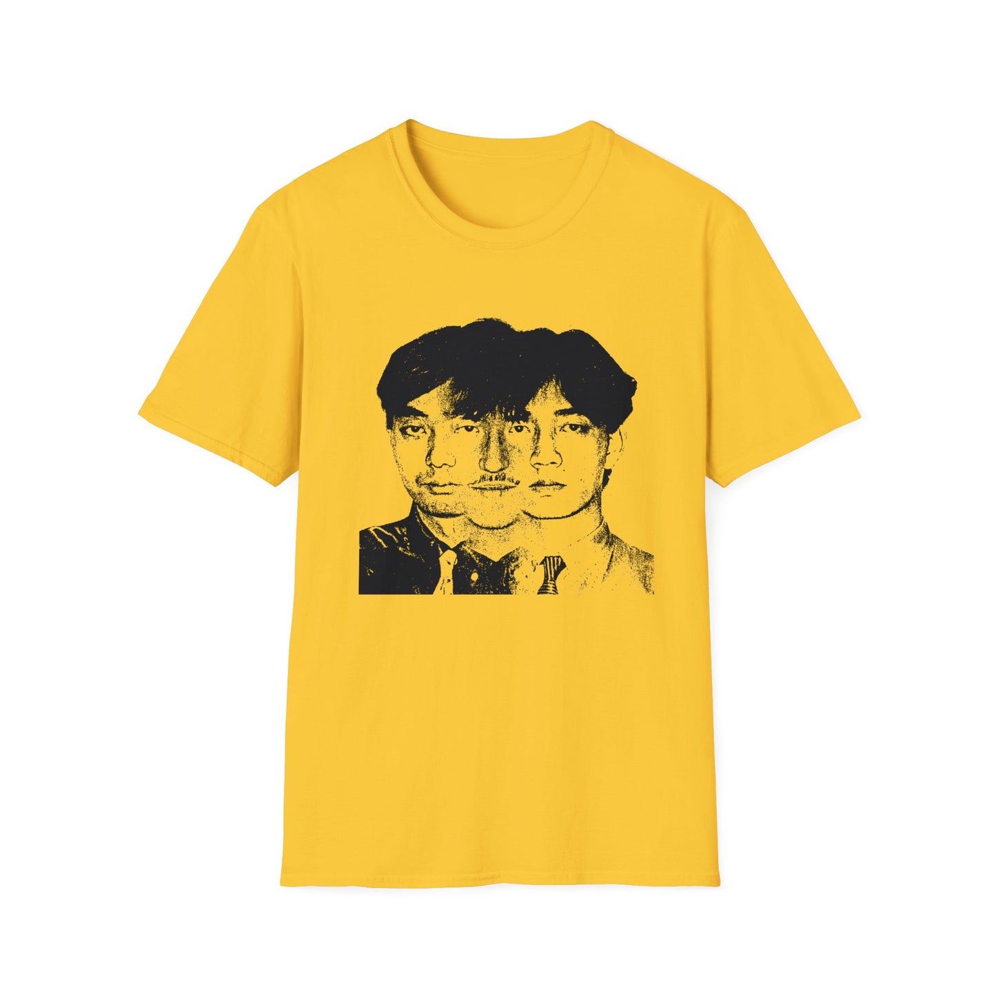 yellow magic orchestra from the 1980 tighten up single in black stencil tshirt