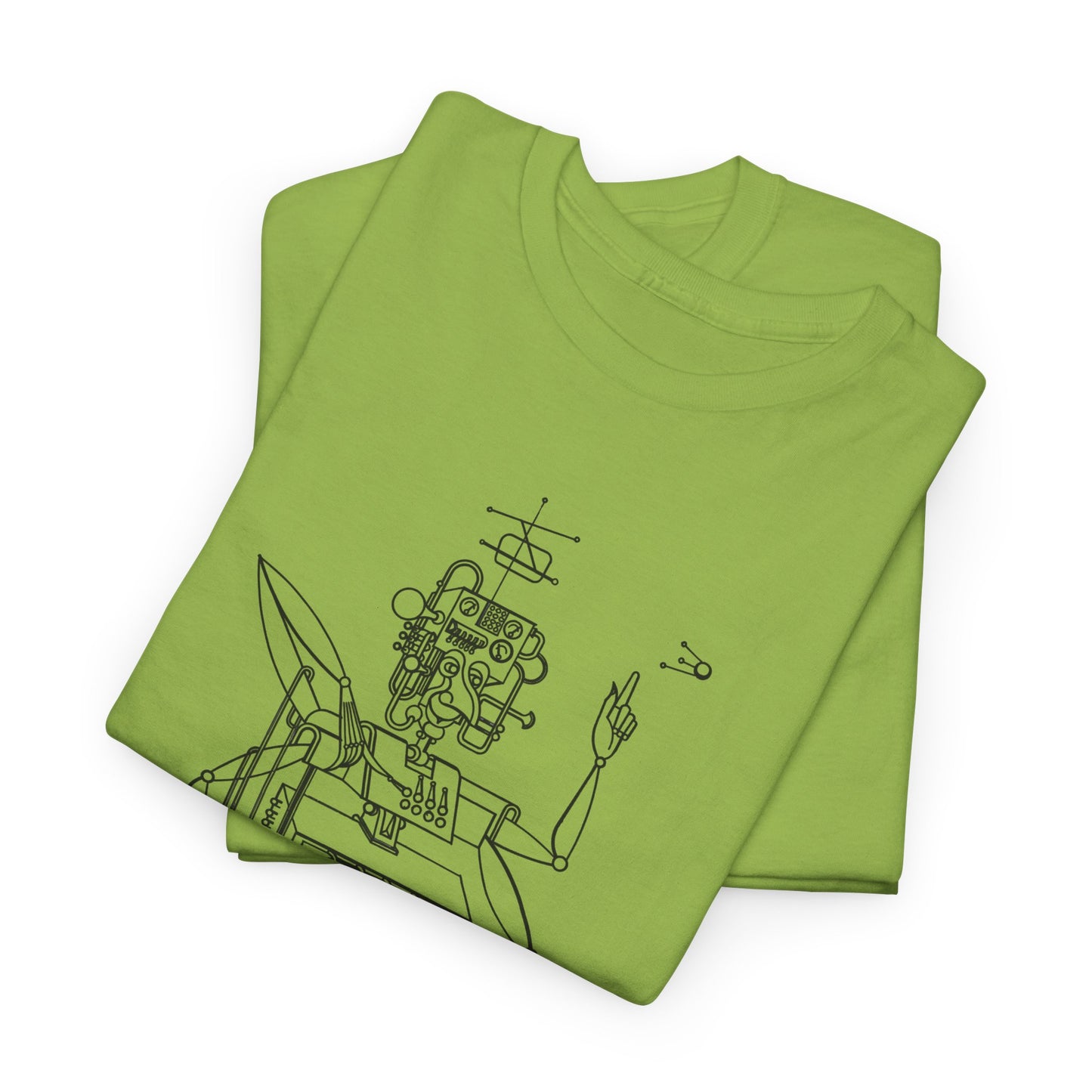 1962 illustration by piotr labuzek aka baro reproduction tshirt