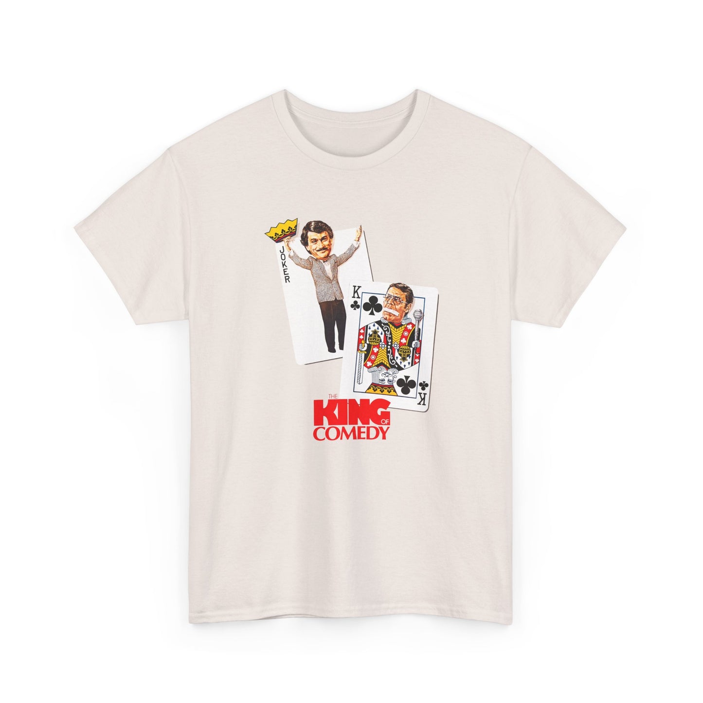 1982 scorsese movie king of comedy poster tshirt