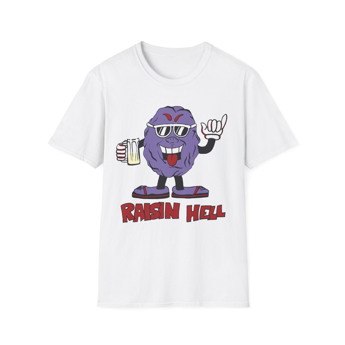 raisin hell vintage graphic tshirt