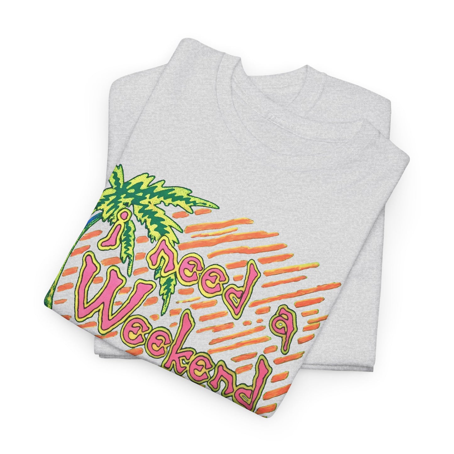 vintage 90s i need a weekend graphic custom reproduction tshirt