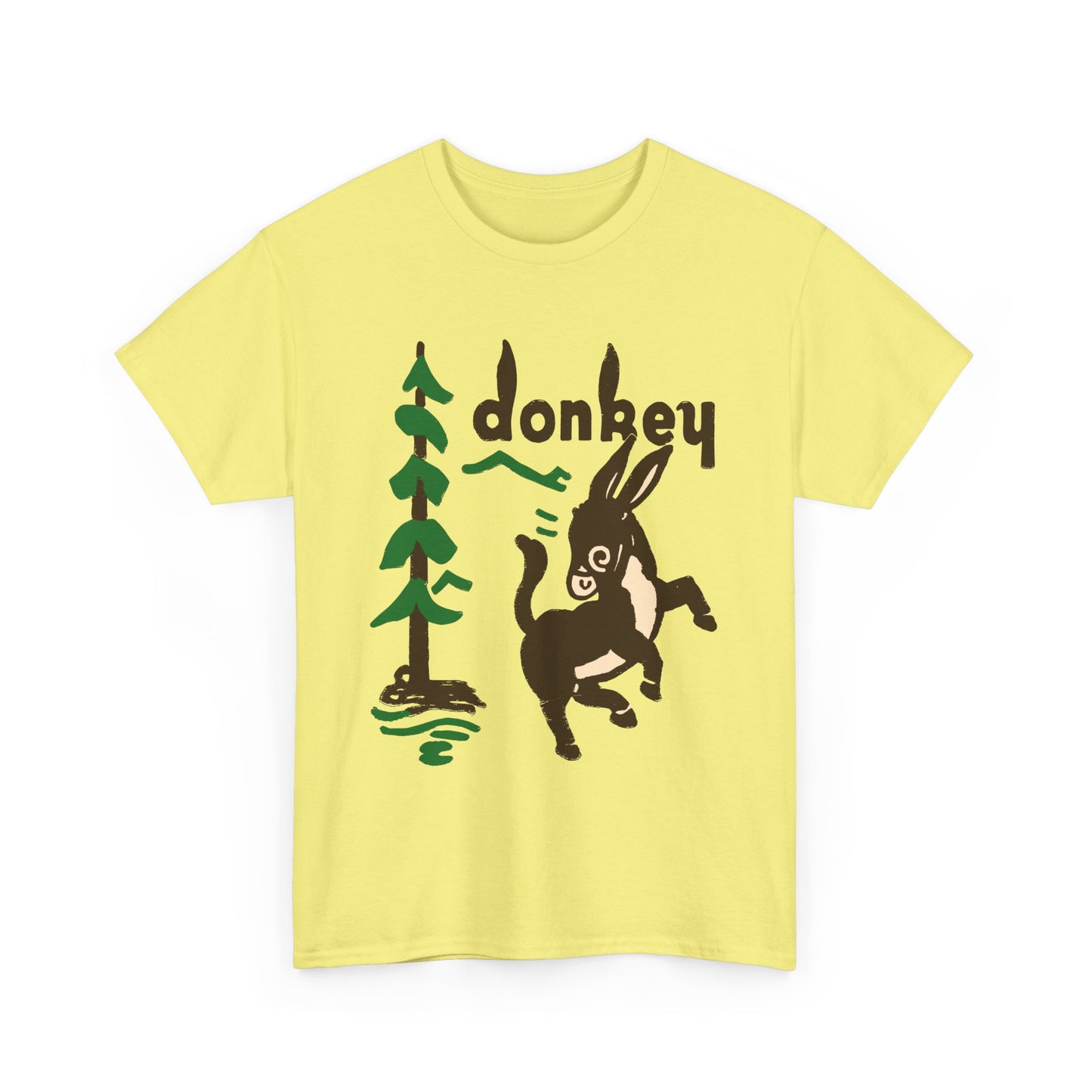 vintage donkey room matchbox graphic edit tshirt