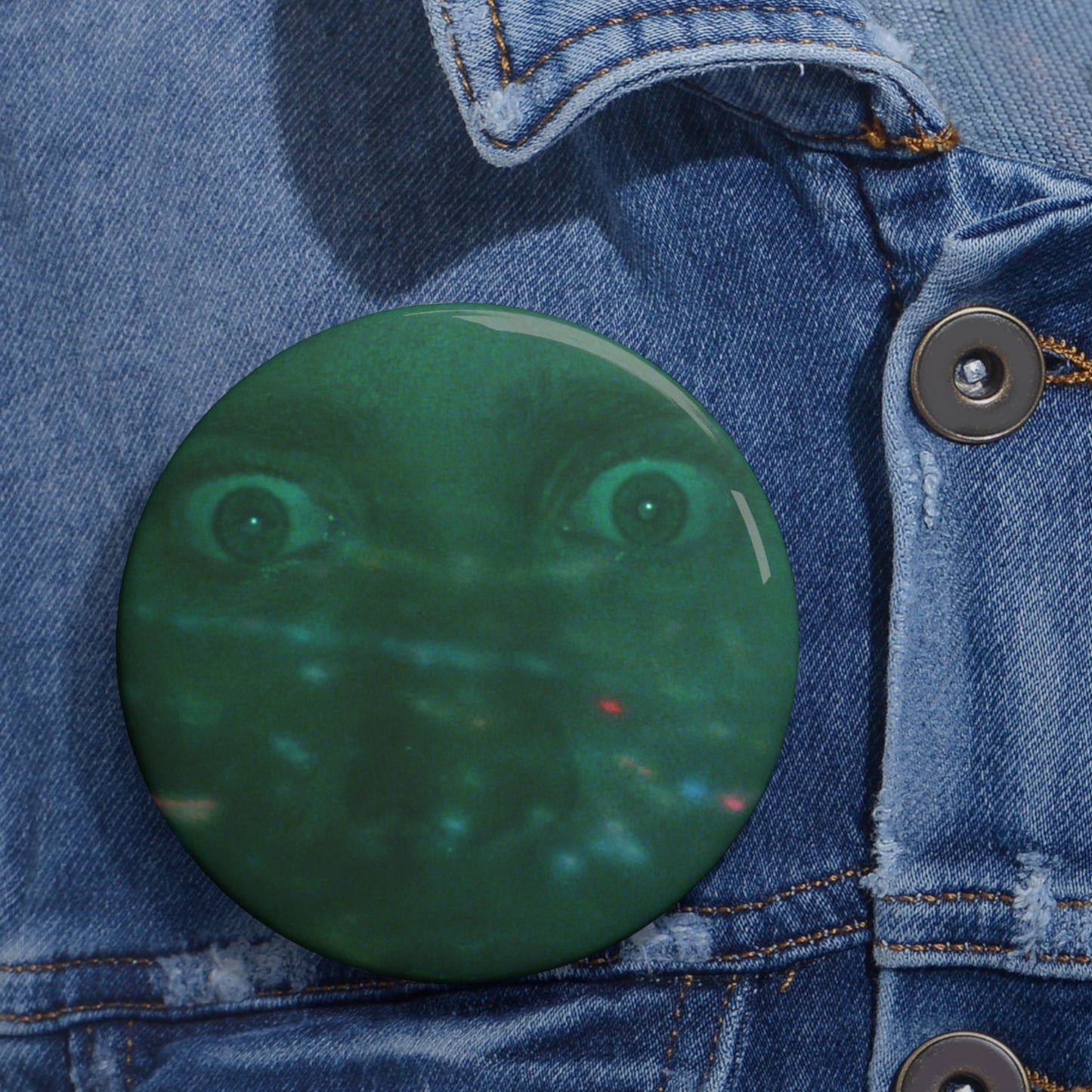 repo man 1984 otto's eyes from the chevy malibu pin button