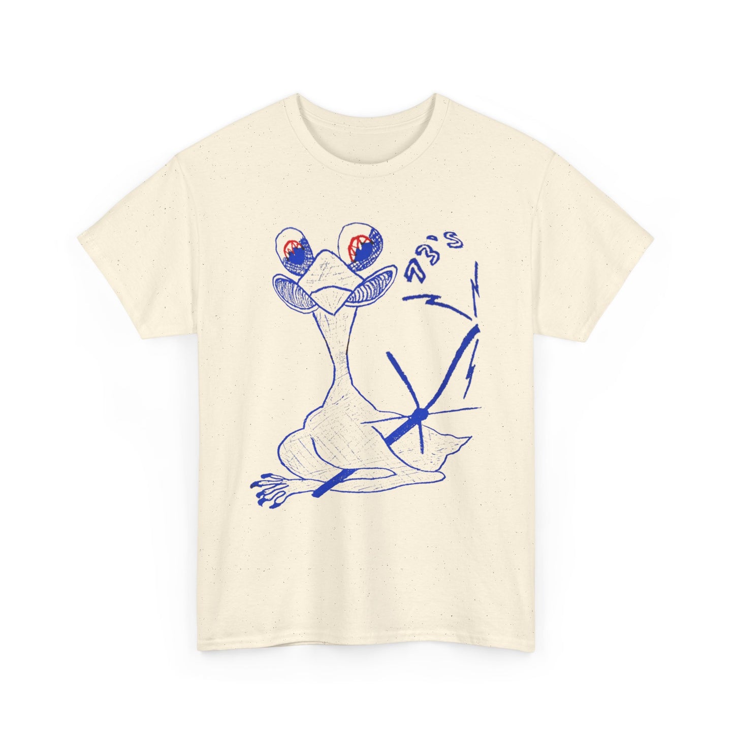 weird bird creature vintage qsl card doodle custom edit tshirt