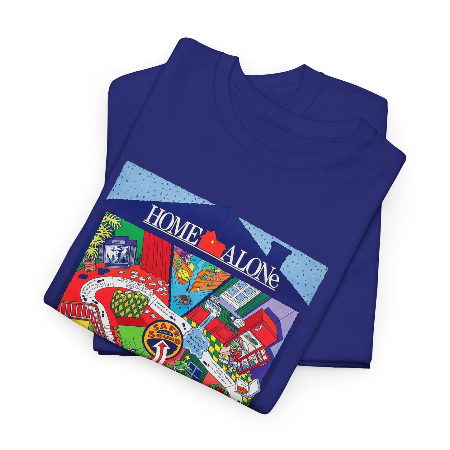 1990 home alone battle plan poster tshirt