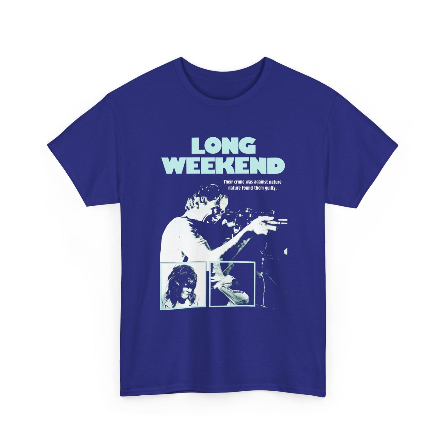 1978 long weekend alternate movie poster nature crimes tshirt