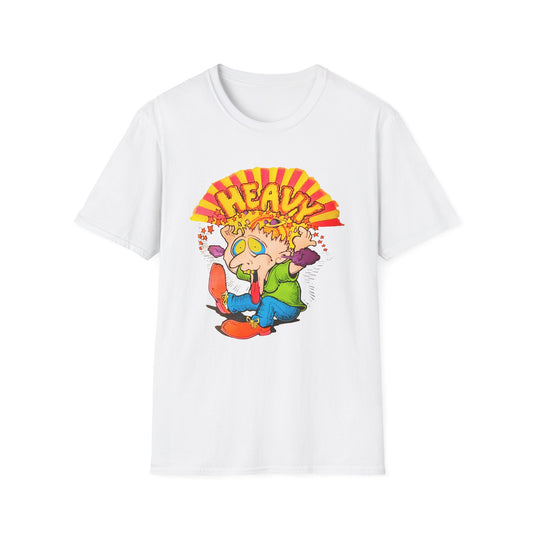1970s heavy trip cartoon character reproduction tshirt