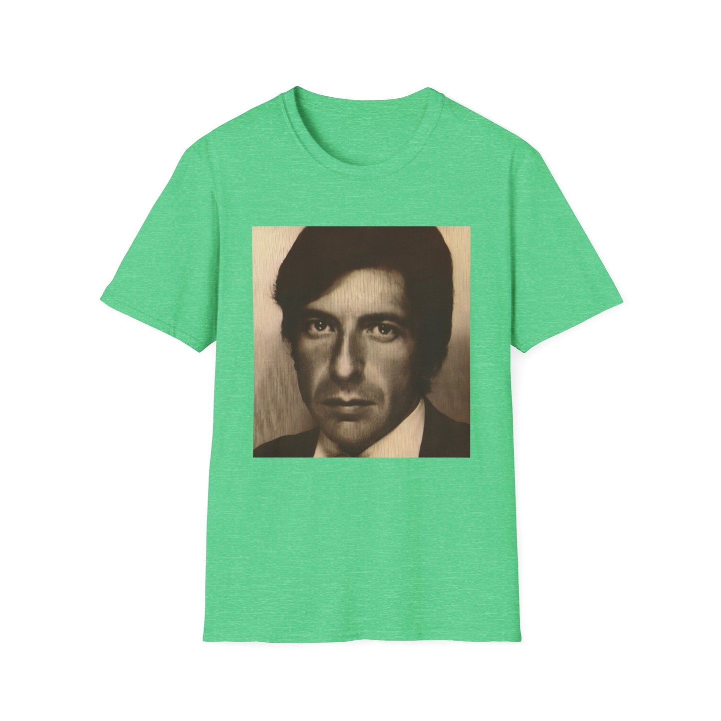 songs of leonard cohen 1968 album no lettering tshirt