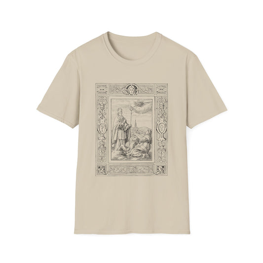 saint valentine healing epilepsy illustrated by dr. frantisek ehrmann circa 1899 tshirt