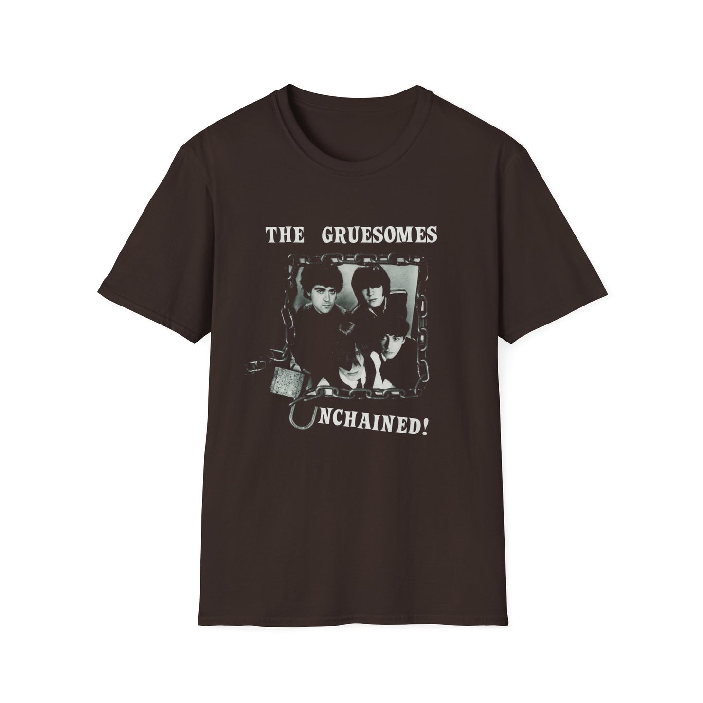 1988 the gruesomes album unchained! tshirt
