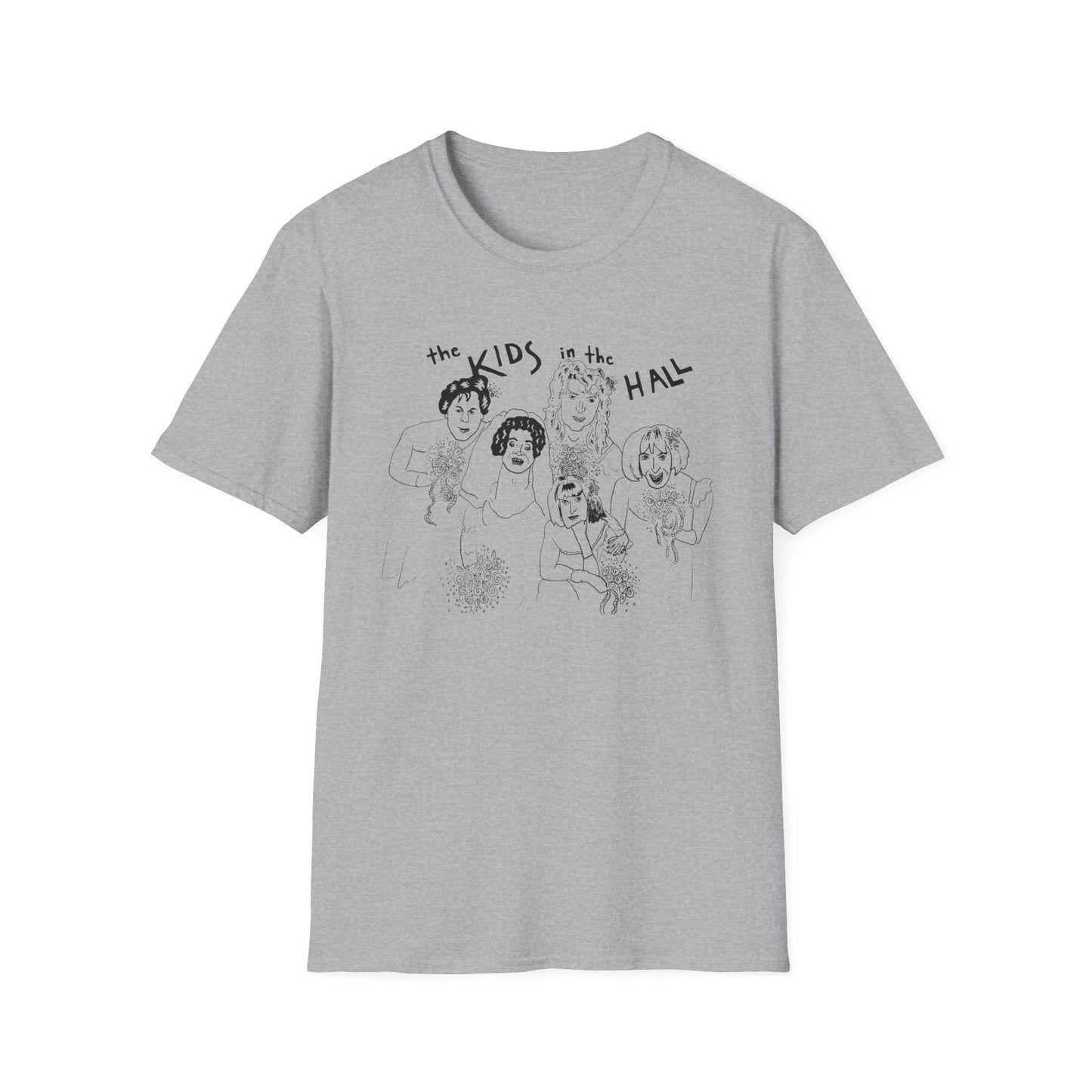 original drawing the kids in the hall tshirt