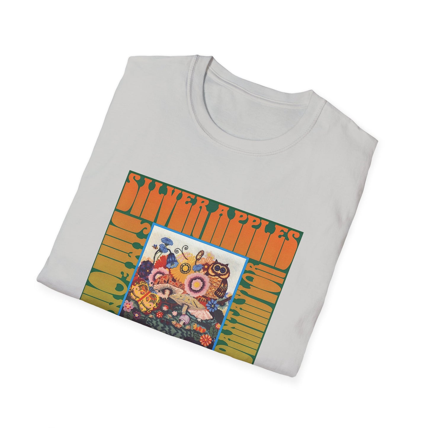 silver apples 1998 album the garden tshirt