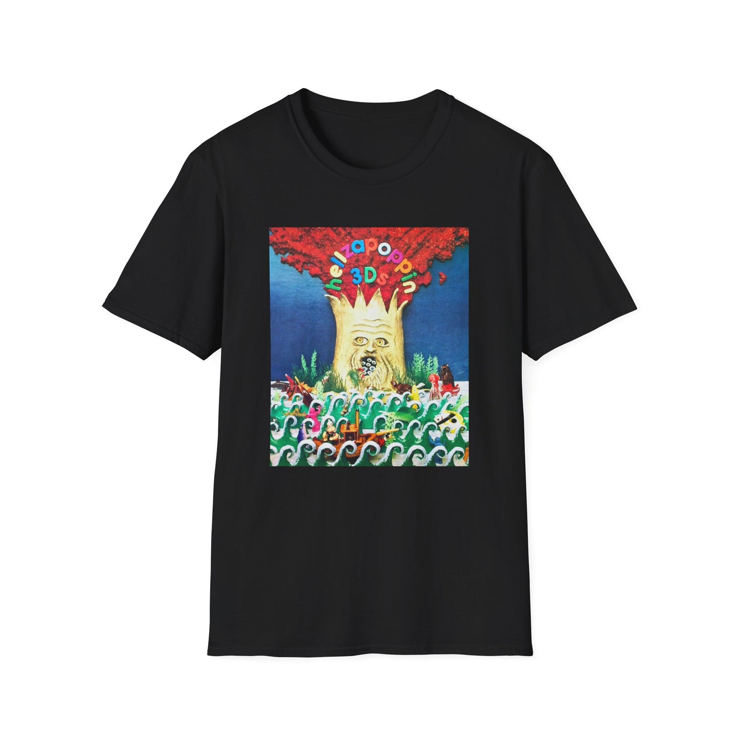 the 3d's 1992 hellzapoppin' album tshirt