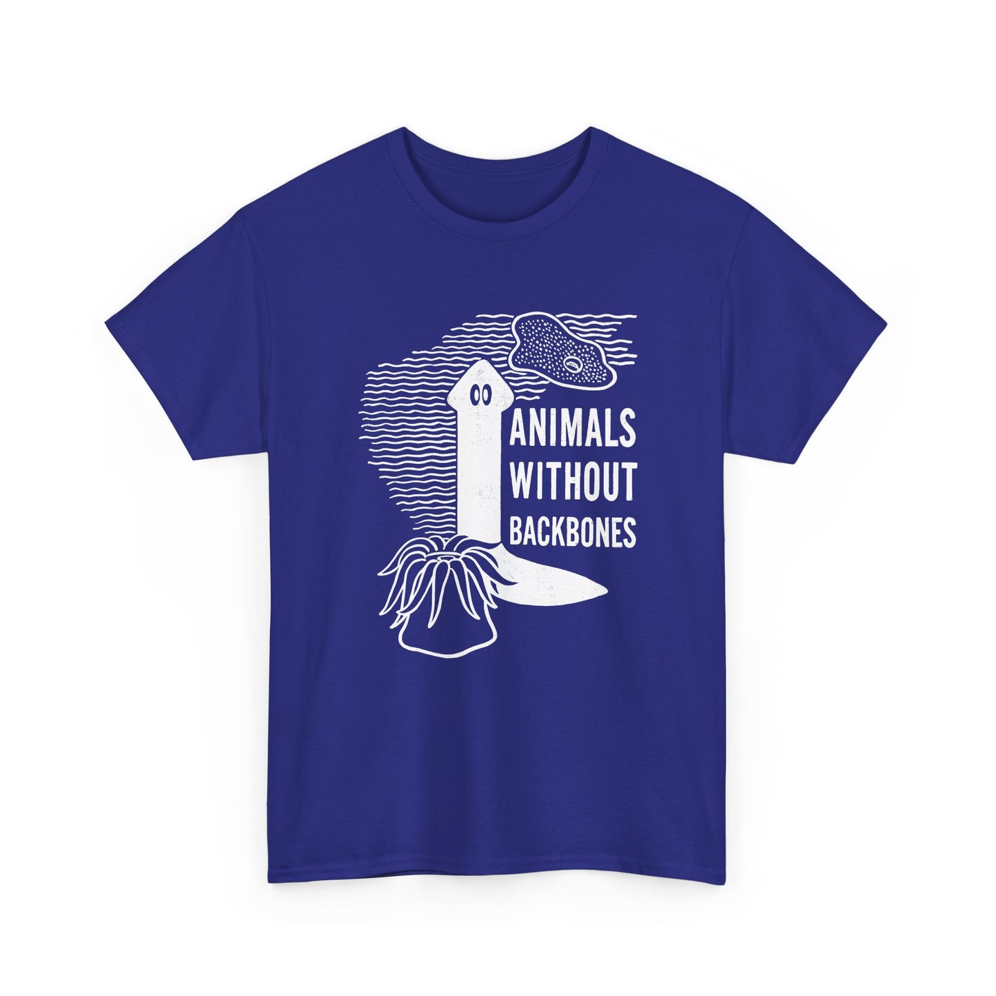 1976 second edition of animals without back bones by ralph buchsbaum book cover tshirt
