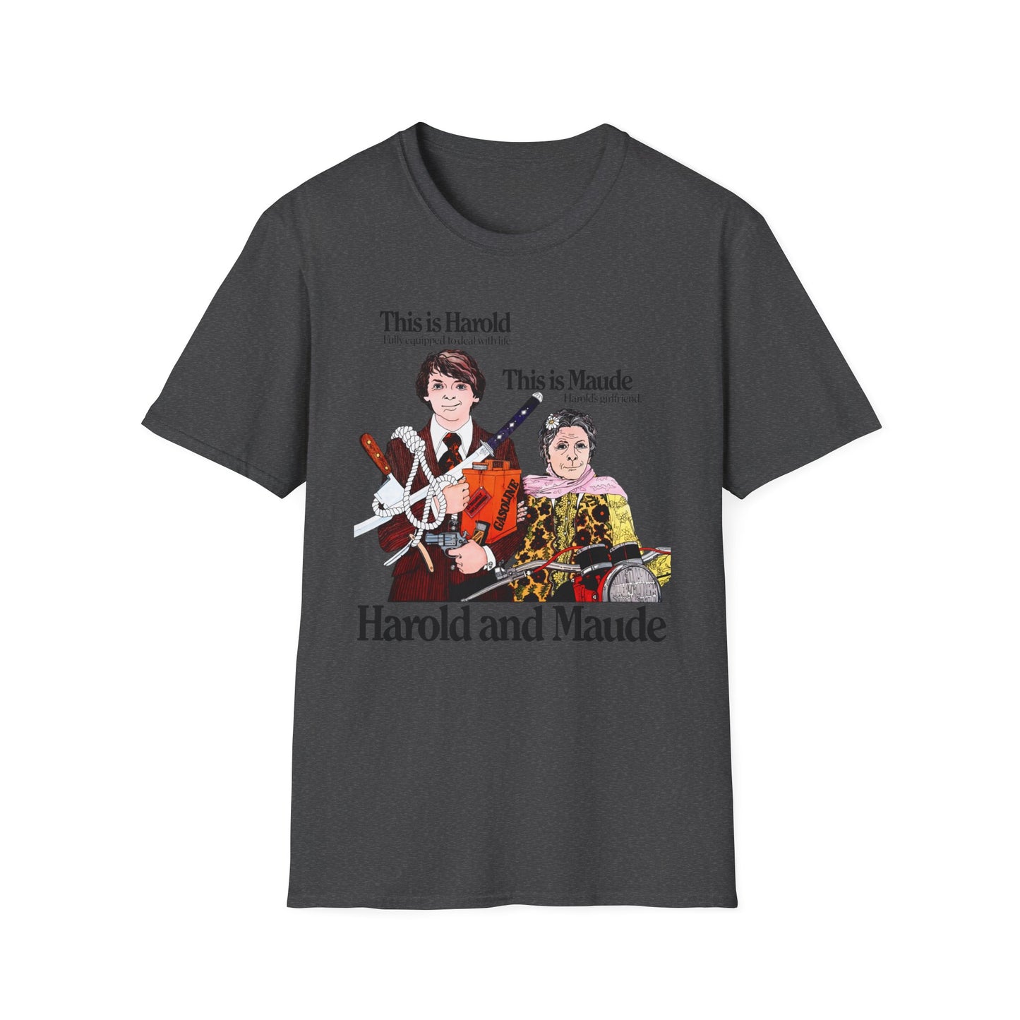 harold and maude belgian movie poster tshirt